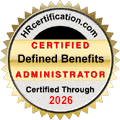 Certified Defined Benefits Administrator